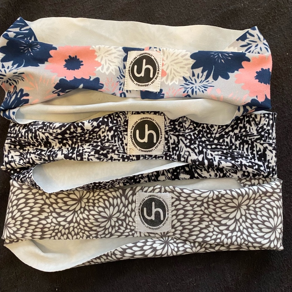 UrbanHalo Headbands Set of 3